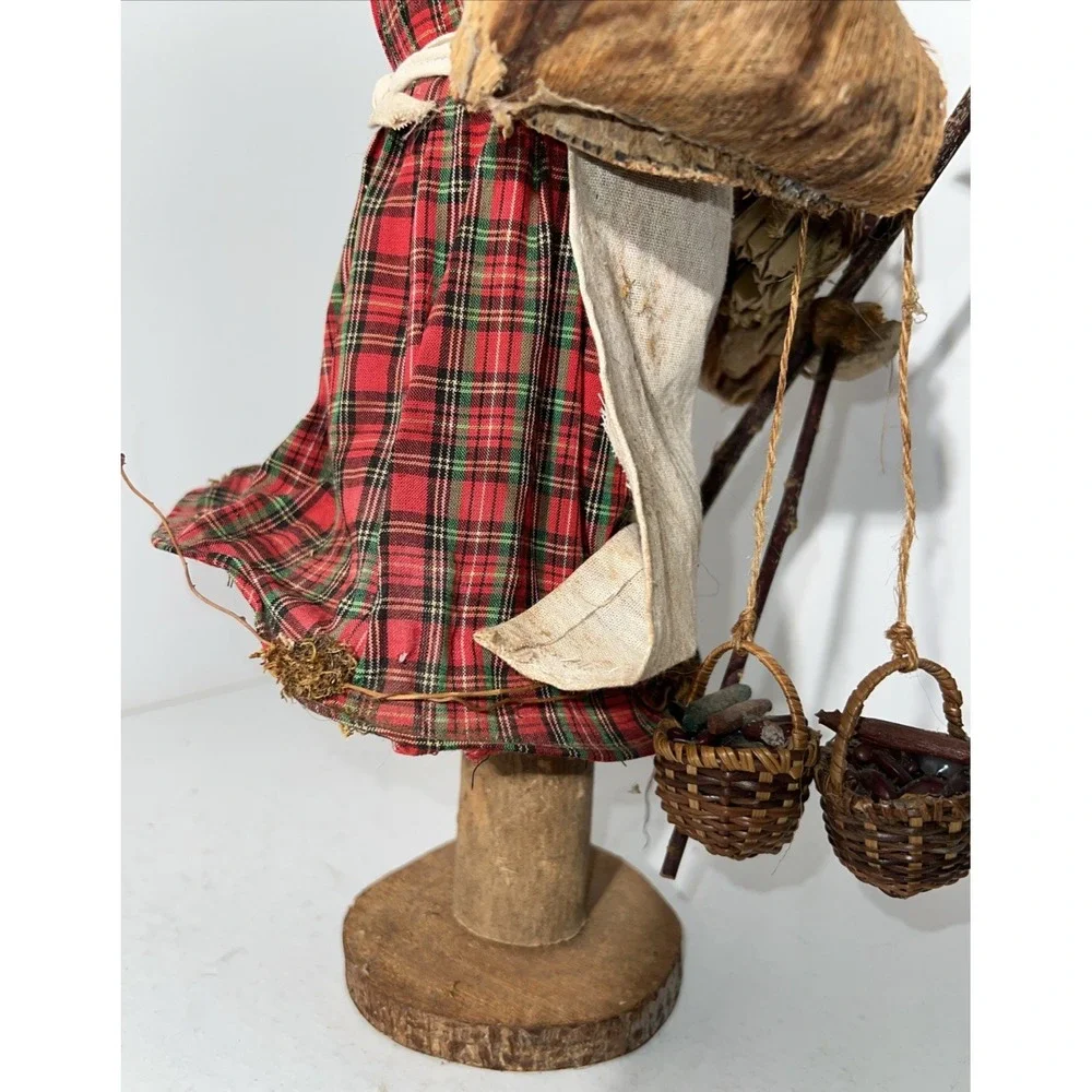 Silvestri Gardener Farmer Scottish Rustic Primitive Autumn Decor‎ Cottage Core